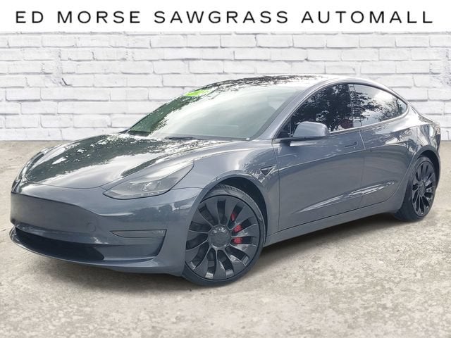 2023 Tesla Model 3 Performance in Other — front three-quarter view